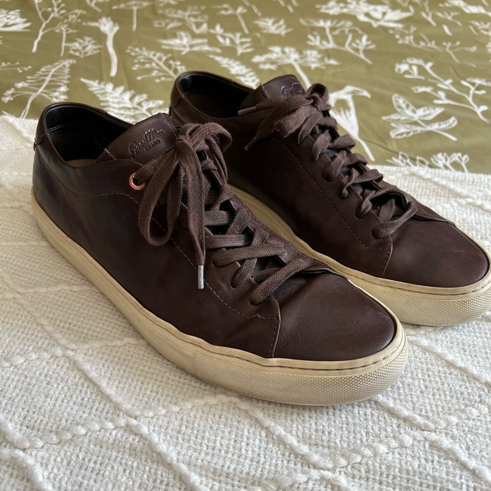 Good Man Brand by Russel Wilson Edge Lo-Top Sneaker |
Tumbled Vachetta Leather